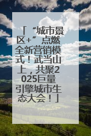 “城市景区+”点燃全新营销模式！武当山上，共聚2025巨量引擎城市生态大会！