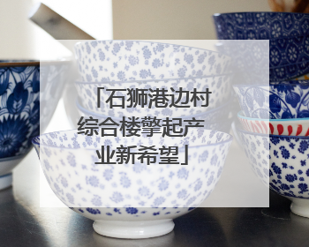 石狮港边村综合楼擎起产业新希望