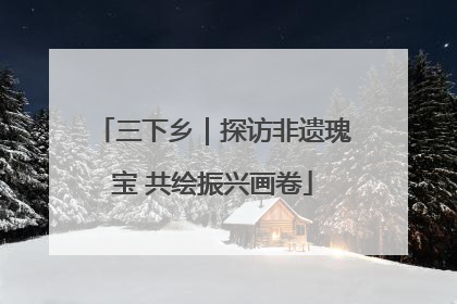 三下乡｜探访非遗瑰宝 共绘振兴画卷