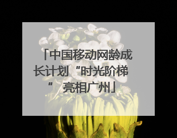 中国移动网龄成长计划“时光阶梯” 亮相广州