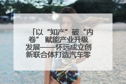 以“知产”破“内卷” 赋能产业升级发展——怀远成立创新联合体打造汽车零部件产业新高地