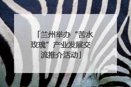 兰州举办“苦水玫瑰”产业发展交流推介活动