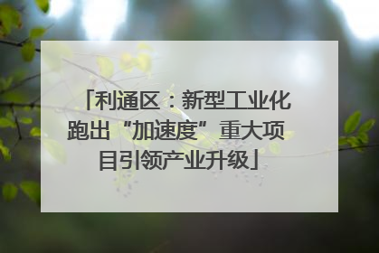 利通区：新型工业化跑出“加速度”重大项目引领产业升级