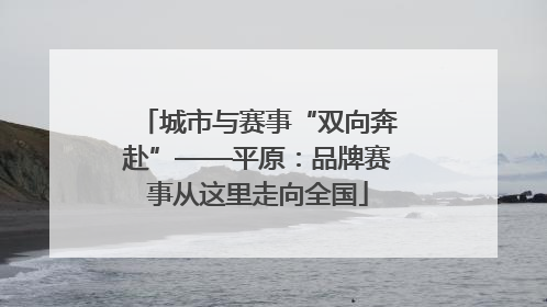 城市与赛事“双向奔赴”——平原：品牌赛事从这里走向全国