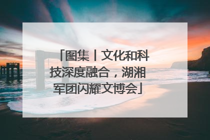 图集丨文化和科技深度融合，湖湘军团闪耀文博会