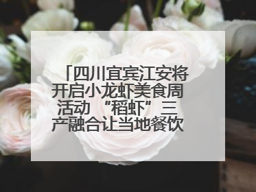 四川宜宾江安将开启小龙虾美食周活动 “稻虾”三产融合让当地餐饮商户充满期待