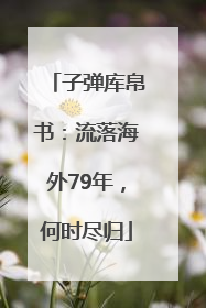 子弹库帛书：流落海外79年，何时尽归