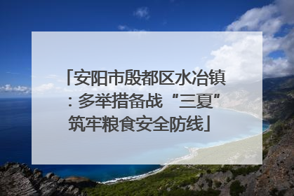 安阳市殷都区水冶镇：多举措备战“三夏” 筑牢粮食安全防线