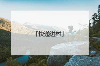 快递进村
