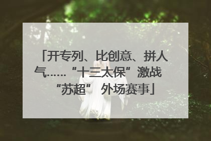 开专列、比创意、拼人气……“十三太保”激战“苏超” 外场赛事