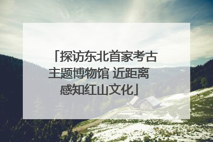 探访东北首家考古主题博物馆 近距离感知红山文化