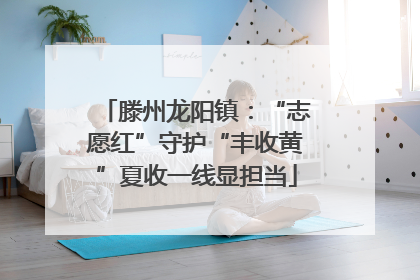 滕州龙阳镇：“志愿红”守护“丰收黄”夏收一线显担当