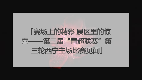 赛场上的精彩 展区里的惊喜——第二届“青超联赛”第三轮西宁主场比赛见闻