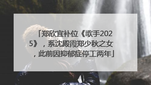 郑欣宜补位《歌手2025》，系沈殿霞郑少秋之女，此前因抑郁症停工两年