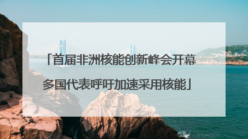 首届非洲核能创新峰会开幕 多国代表呼吁加速采用核能