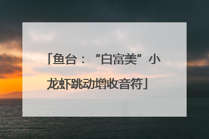 鱼台：“白富美”小龙虾跳动增收音符
