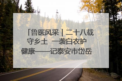 鲁医风采｜二十八载守乡土  一袭白衣护健康——记泰安市岱岳区满庄镇卫生院院长、主任医师张宝喜