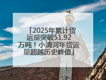 2025年累计货运量突破51.92万吨！小清河年货运量超越历史峰值