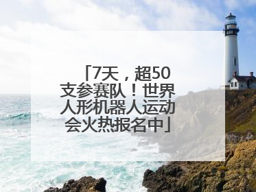 7天，超50支参赛队！世界人形机器人运动会火热报名中